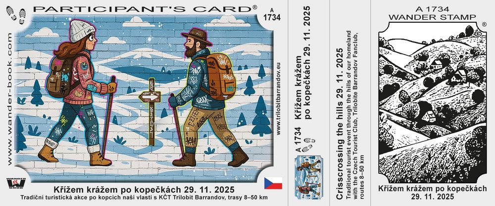 Křížem krážem po kopečkách 29. 11. 2025