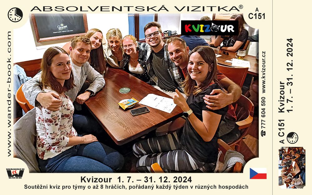 Kvizour  1. 7. – 31. 12. 2024