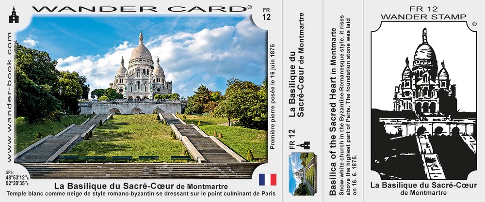 La Basilique du Sacré-Cœur de Montmartre
