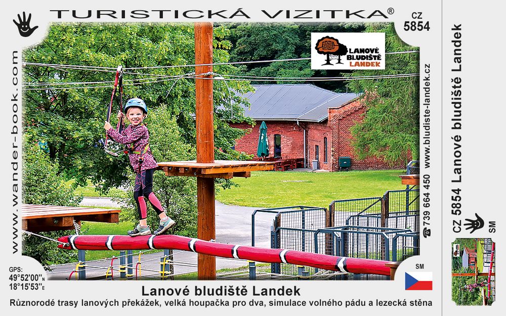 Lanové bludiště Landek