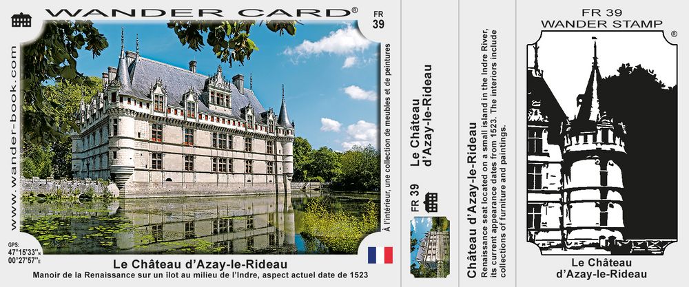 Le Château d’Azay-le-Rideau