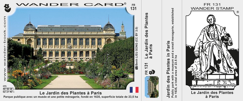 Le Jardin des Plantes à Paris