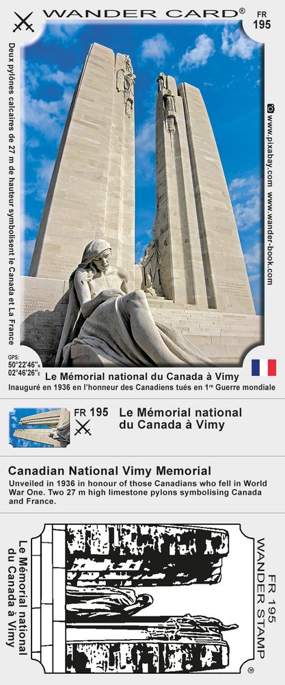 Le Mémorial national du Canada à Vimy