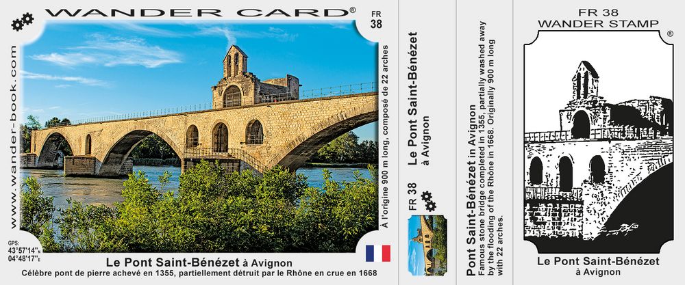 Le Pont Saint-Bénézet à Avignon