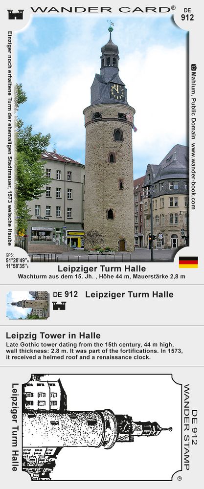 Leipziger Turm in Halle