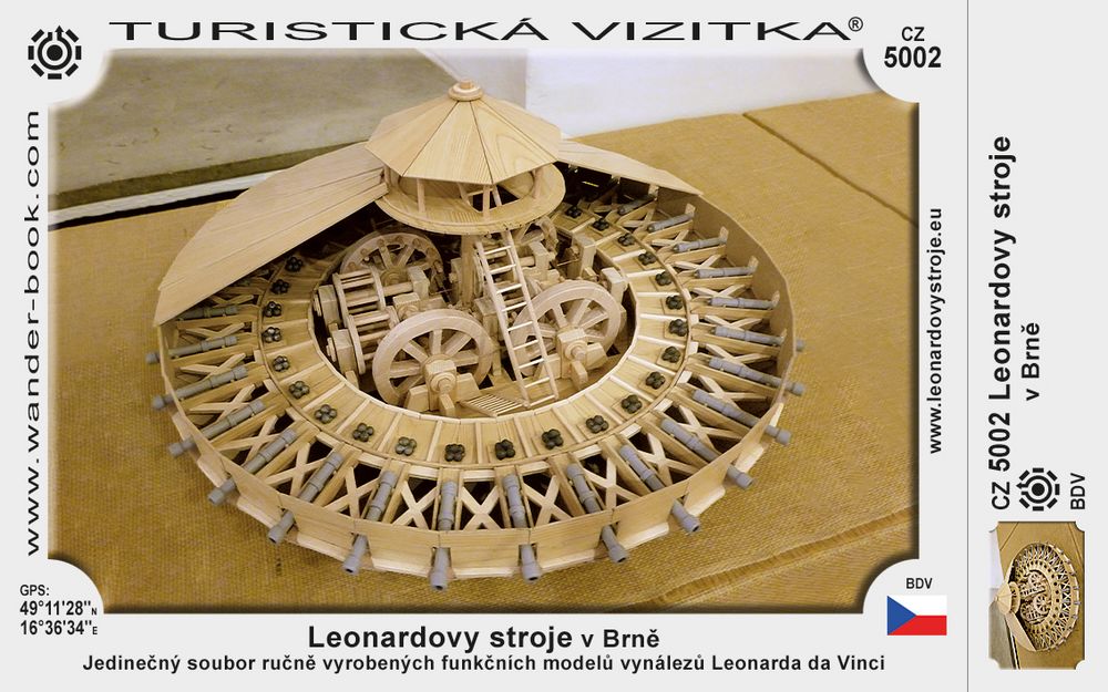 Leonardovy stroje v Brně