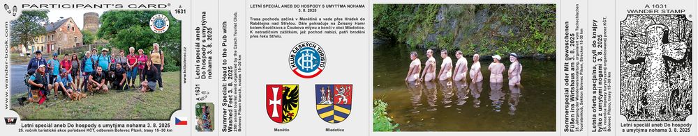 Letní speciál aneb Do hospody s umytýma nohama 3. 8. 2025