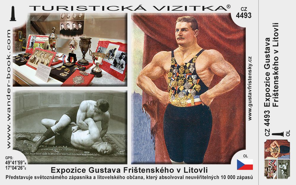 Expozice Gustava Frištenského v Litovli