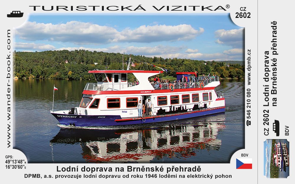 Lodní doprava na Brněnské přehradě