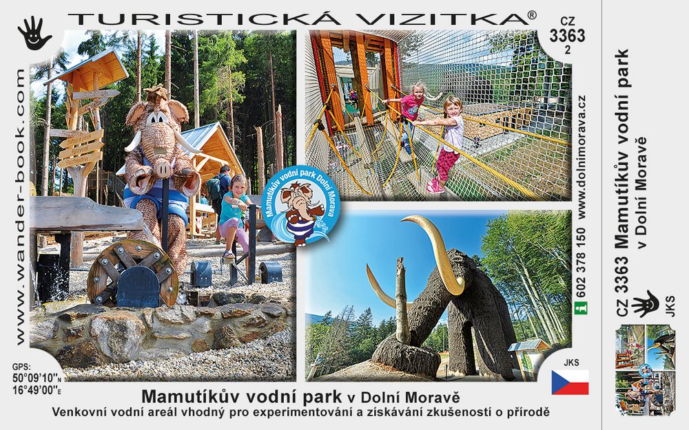 Mamutíkův vodní park v Dolní Moravě