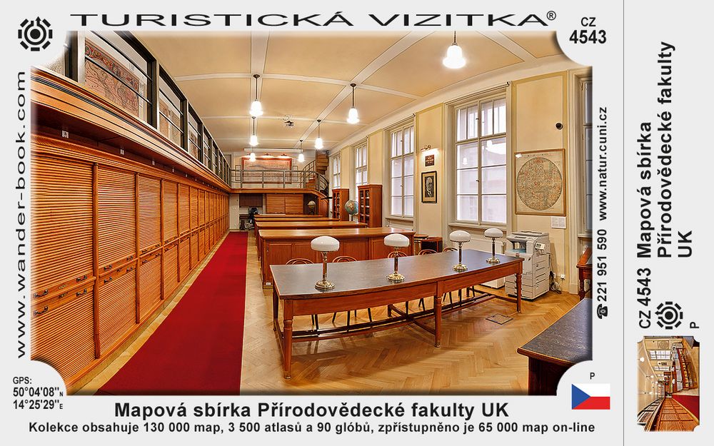 Mapová sbírka Přírodovědecké fakulty UK