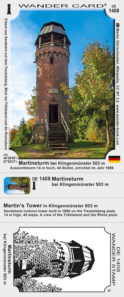 Martinsturm bei Klingenmünster