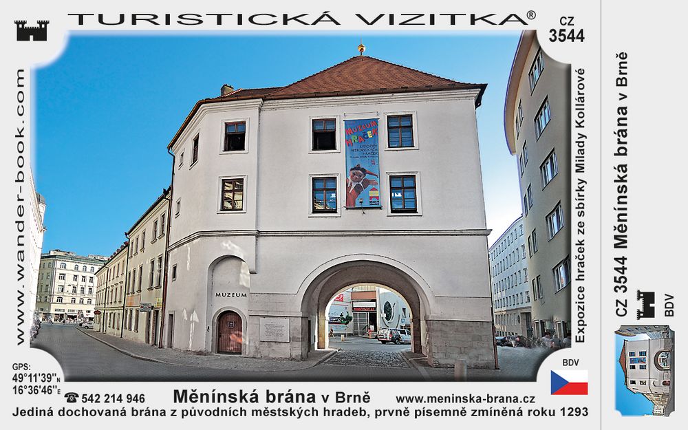 Měnínská brána v Brně