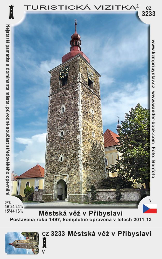 Městská věž v Přibyslavi
