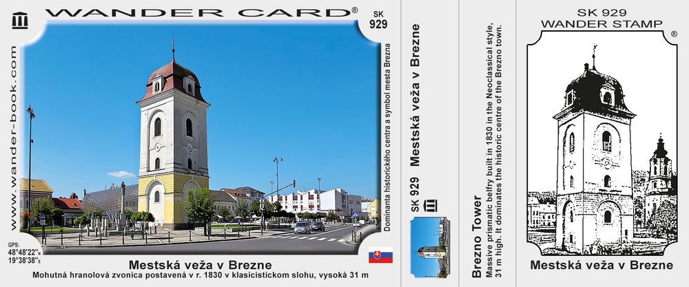 Mestská veža v Brezne