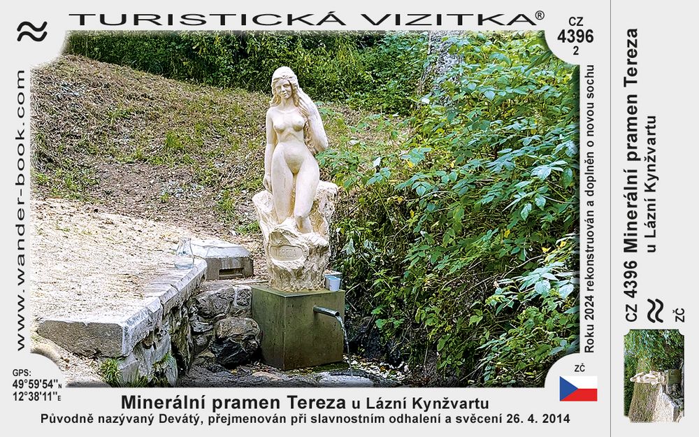 Minerální pramen Tereza u Lázní Kynžvartu