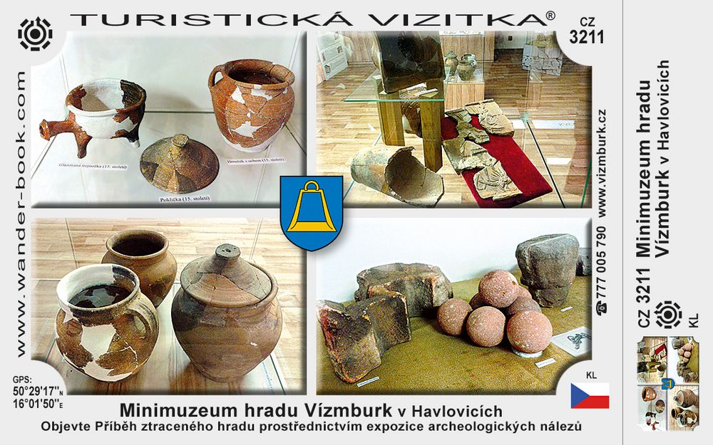 Minimuzeum hradu Vízmburk v Havlovicích