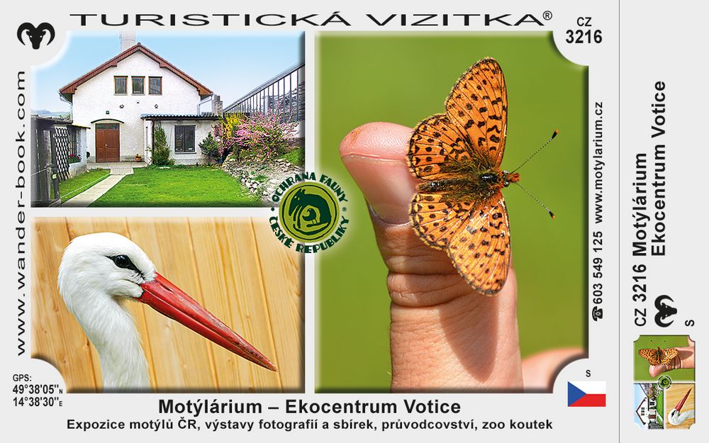 Motýlárium – Ekocentrum Votice