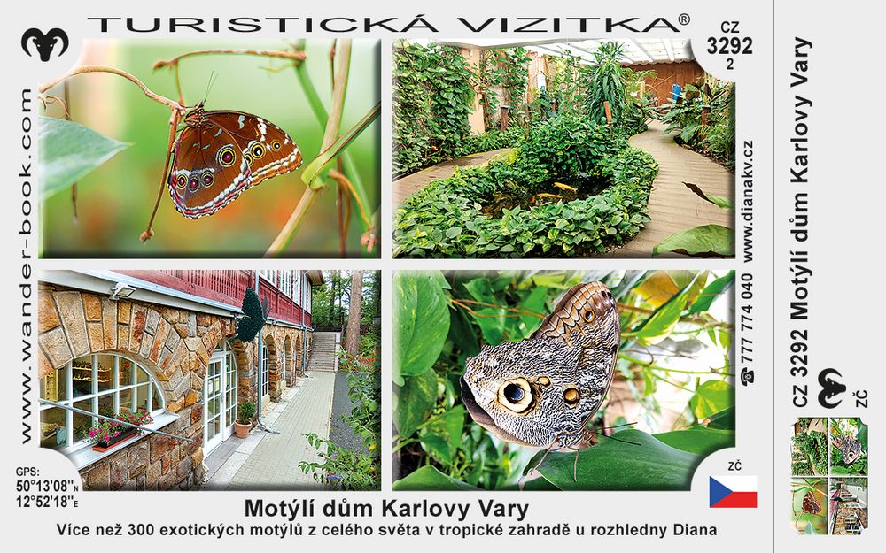 Motýlí dům Karlovy Vary