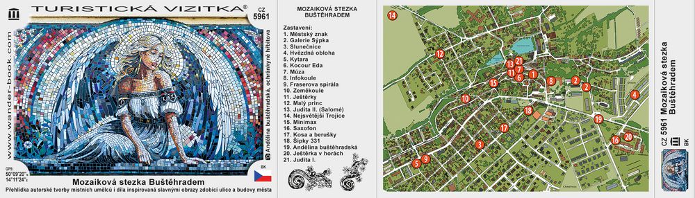 Mozaiková stezka Buštěhradem