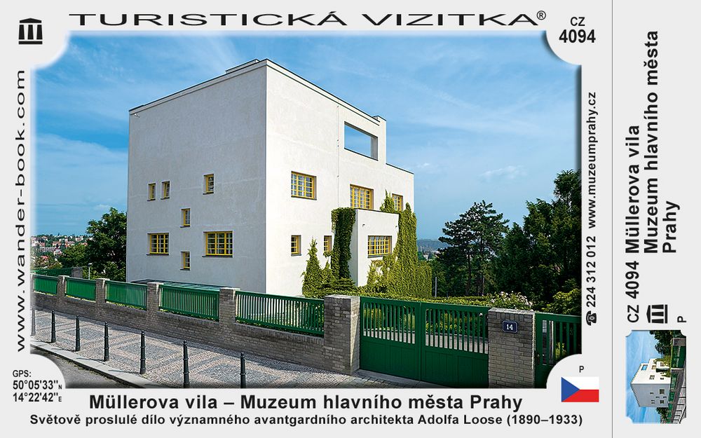 Müllerova vila - Muzeum hlavního města Prahy