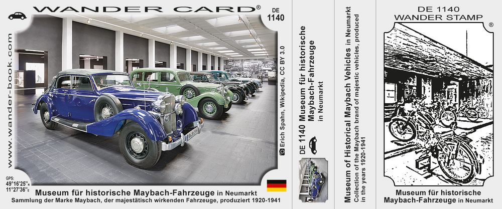 Museum für historische Maybach-Fahrzeuge in Neumarkt