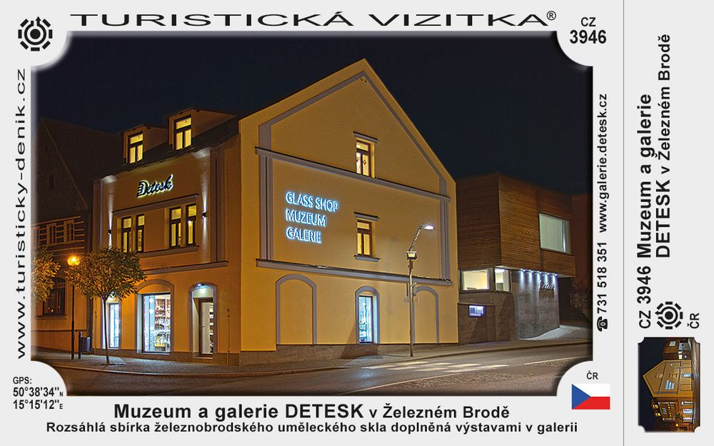 Muzeum a Galerie DETESK v Železném Brodě