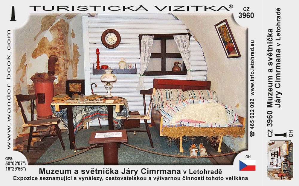 Muzeum a světnička Járy Cimrmana v Letohradě