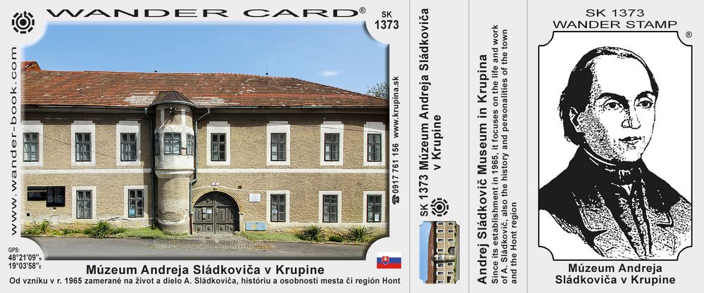 Múzeum Andreja Sládkoviča v Krupine