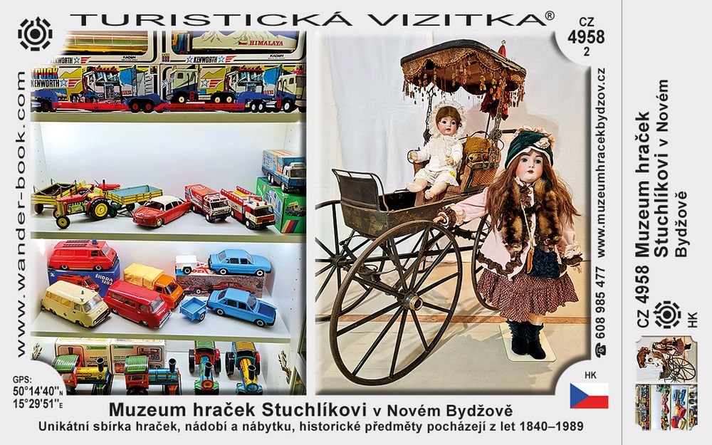 Muzeum hraček Stuchlíkovi v Novém Bydžově