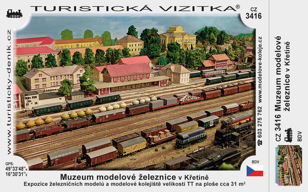 Muzeum modelové železnice v Křetíně