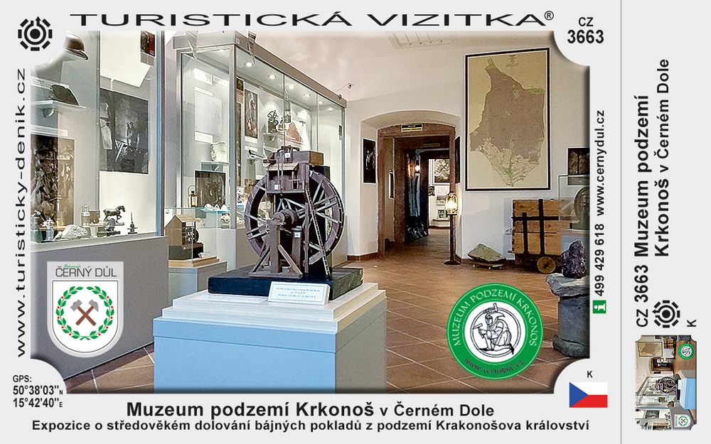 Muzeum podzemí Krkonoš v Černém Dole