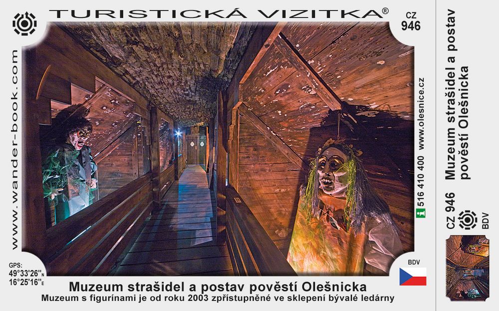 Muzeum strašidel a postav pov. Olešnicka