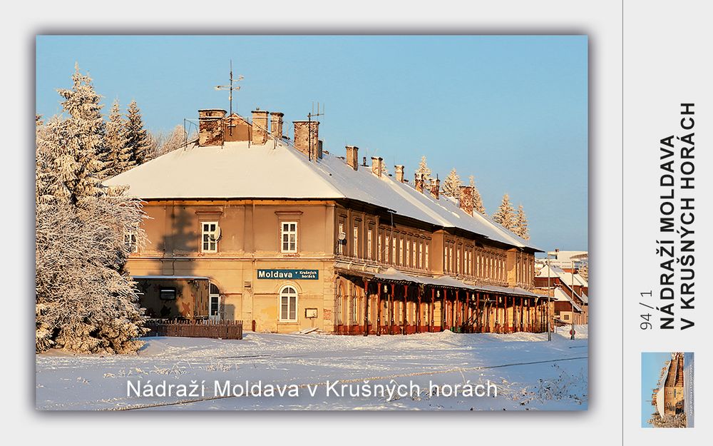 Nádraží Moldava v Krušných horách