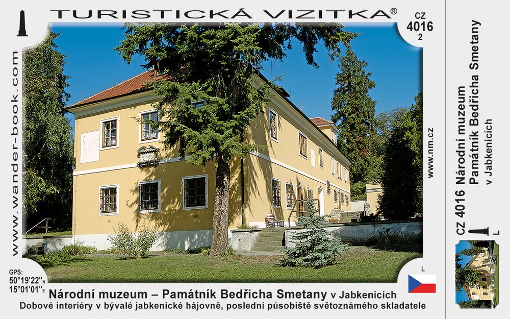 Národní muzeum – Památník Bedřicha Smetany v Jabkenicích