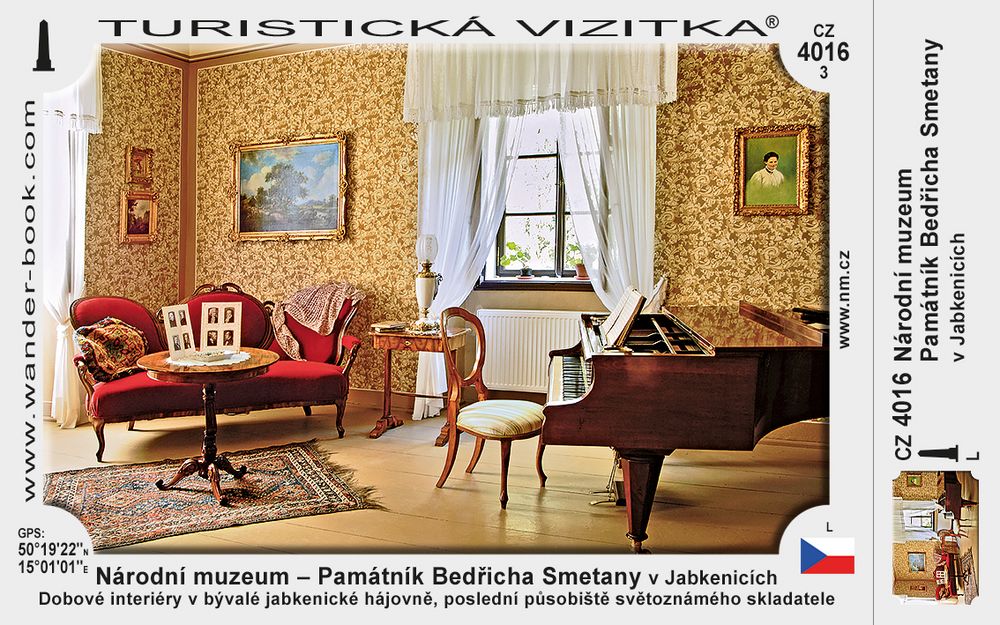 Národní muzeum – Památník Bedřicha Smetany v Jabkenicích
