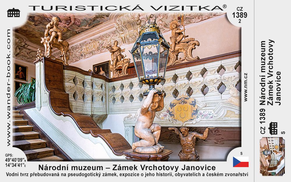 Národní muzeum – Zámek Vrchotovy Janovice