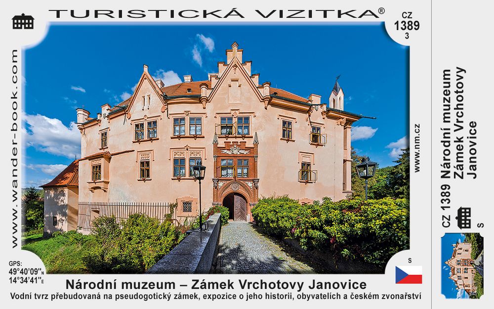 Národní muzeum – Zámek Vrchotovy Janovice