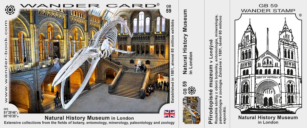 Natural History Museum in London