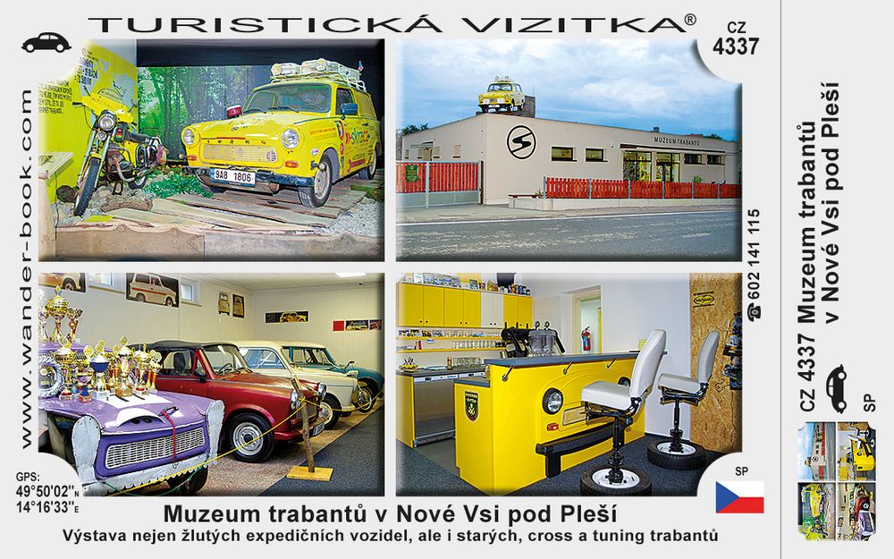 Muzeum trabantů v Nové Vsi pod Pleší