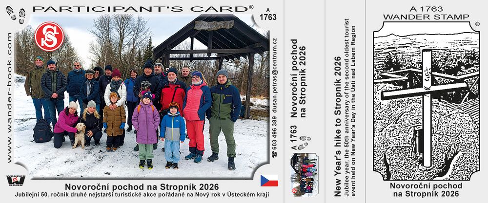 Novoroční pochod na Stropník 2026