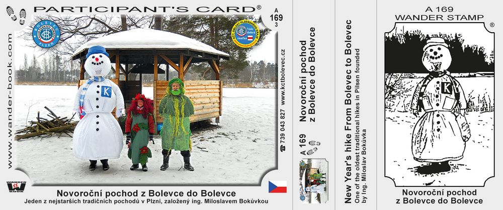 Novoroční pochod z Bolevce do Bolevce
