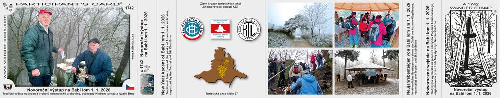 Novoroční výstup na Babí lom 1. 1. 2026