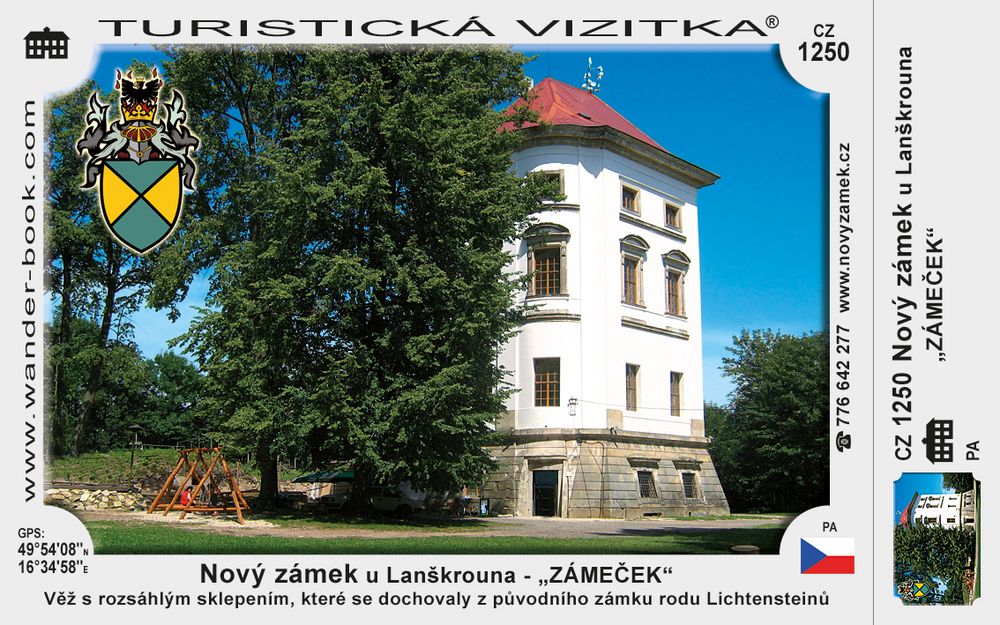 Nový zámek u Lanškrouna – „ZÁMEČEK“