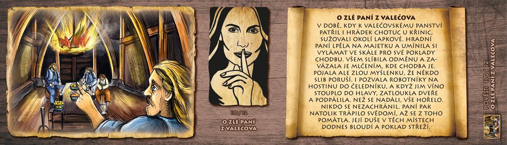 O zlé paní z Valečova