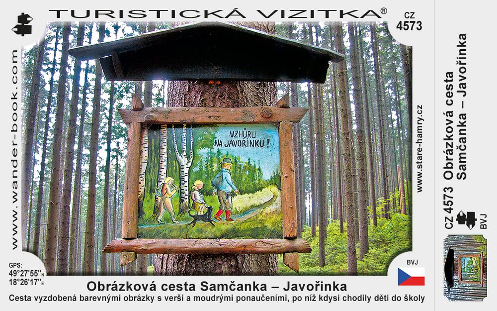 Obrázková cesta Samčanka – Javořinka