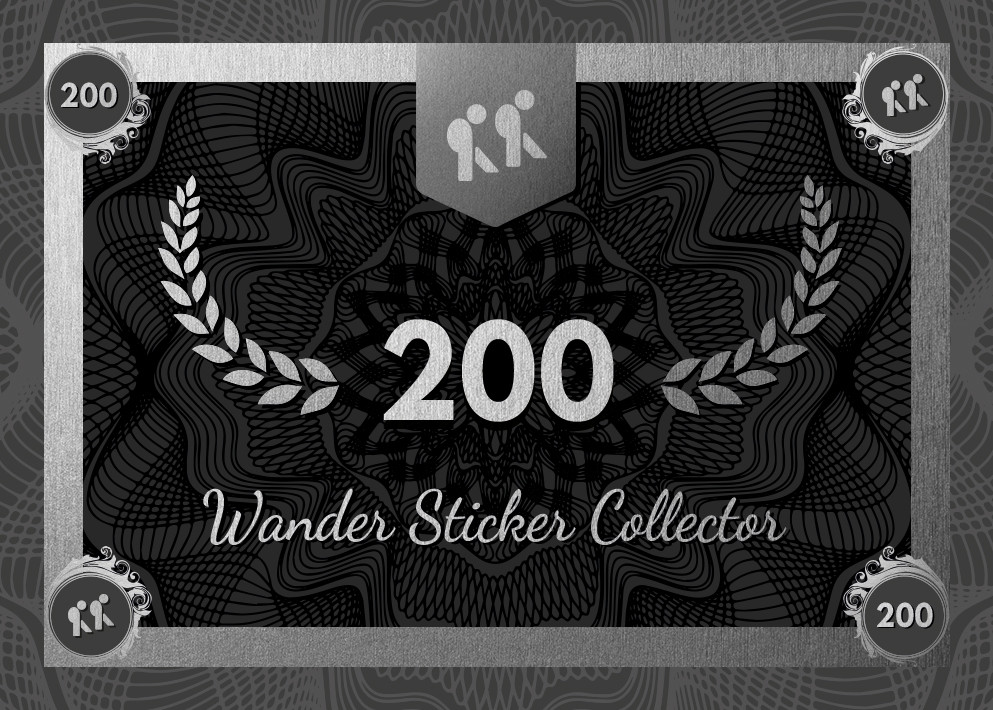 Wander Sticker Collector 200