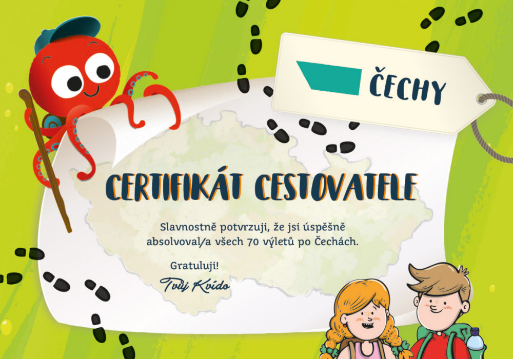 Certifikát cestovatele – Čechy