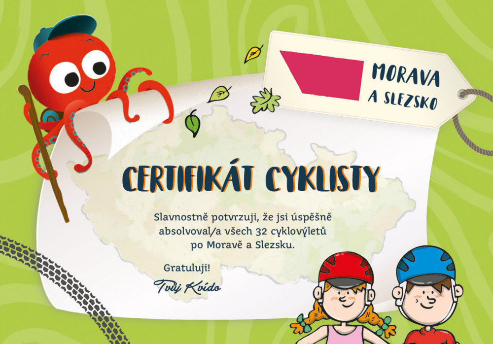 Certifikát cyklisty – Morava a Slezsko