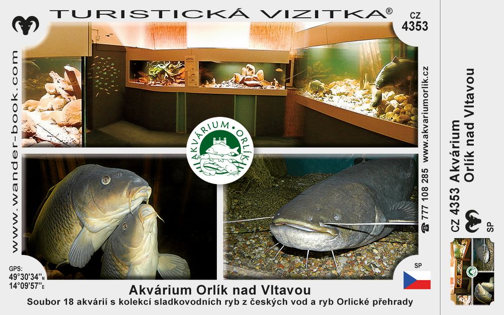Akvárium Orlík nad Vltavou